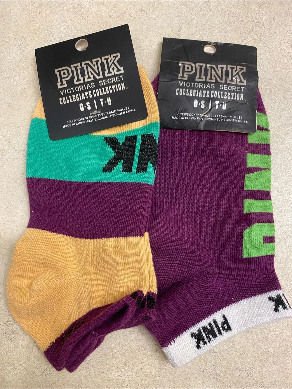 PINK Victoria's Secret Ankle Socks 2 pair